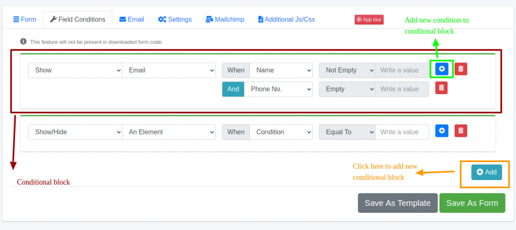 Multi_Purpose_Form_Generator_adding_condtional_field